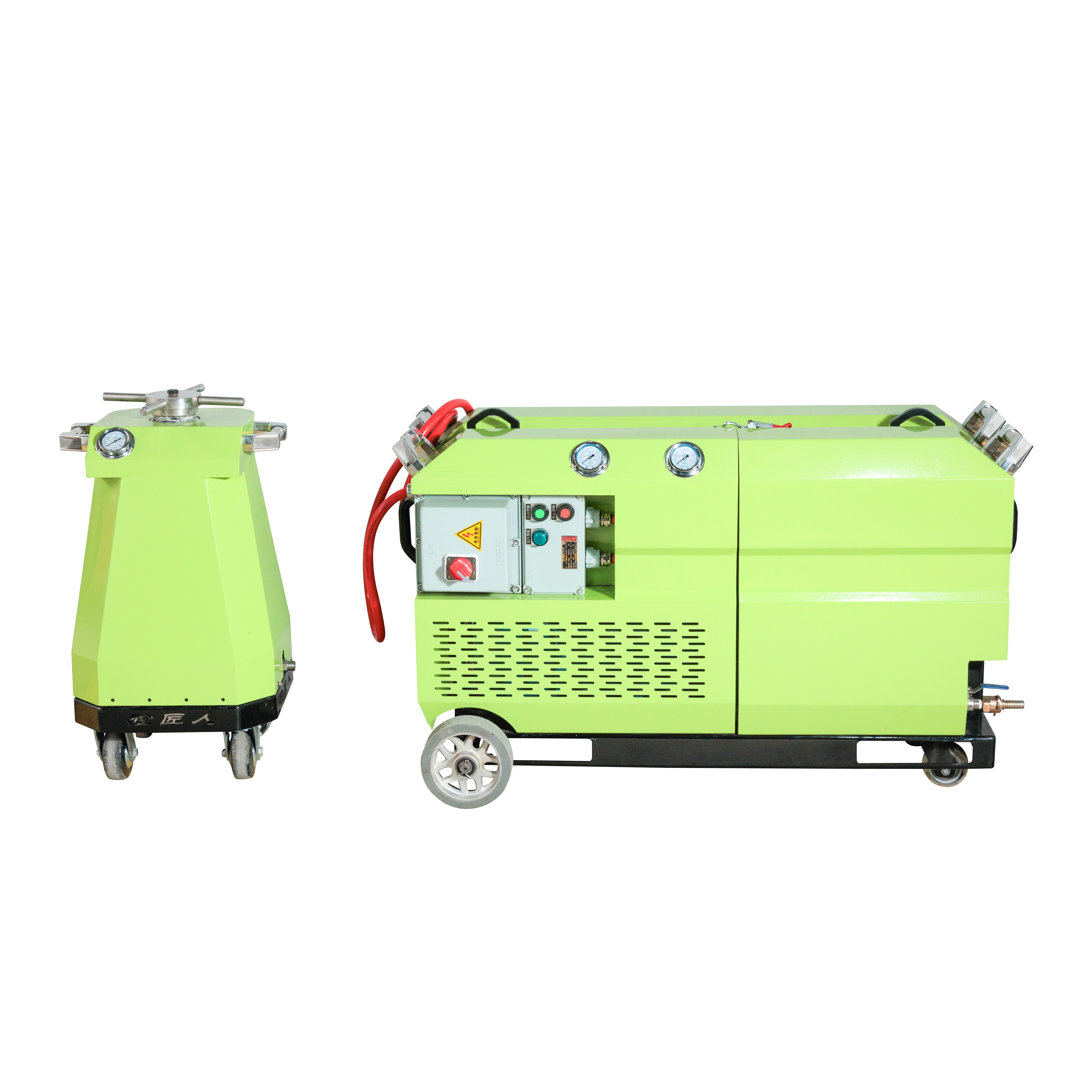 High-Pressure Water Jet Cutter 